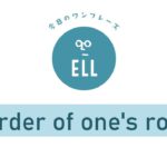 部屋の乱れは、心の乱れを英語で言うと